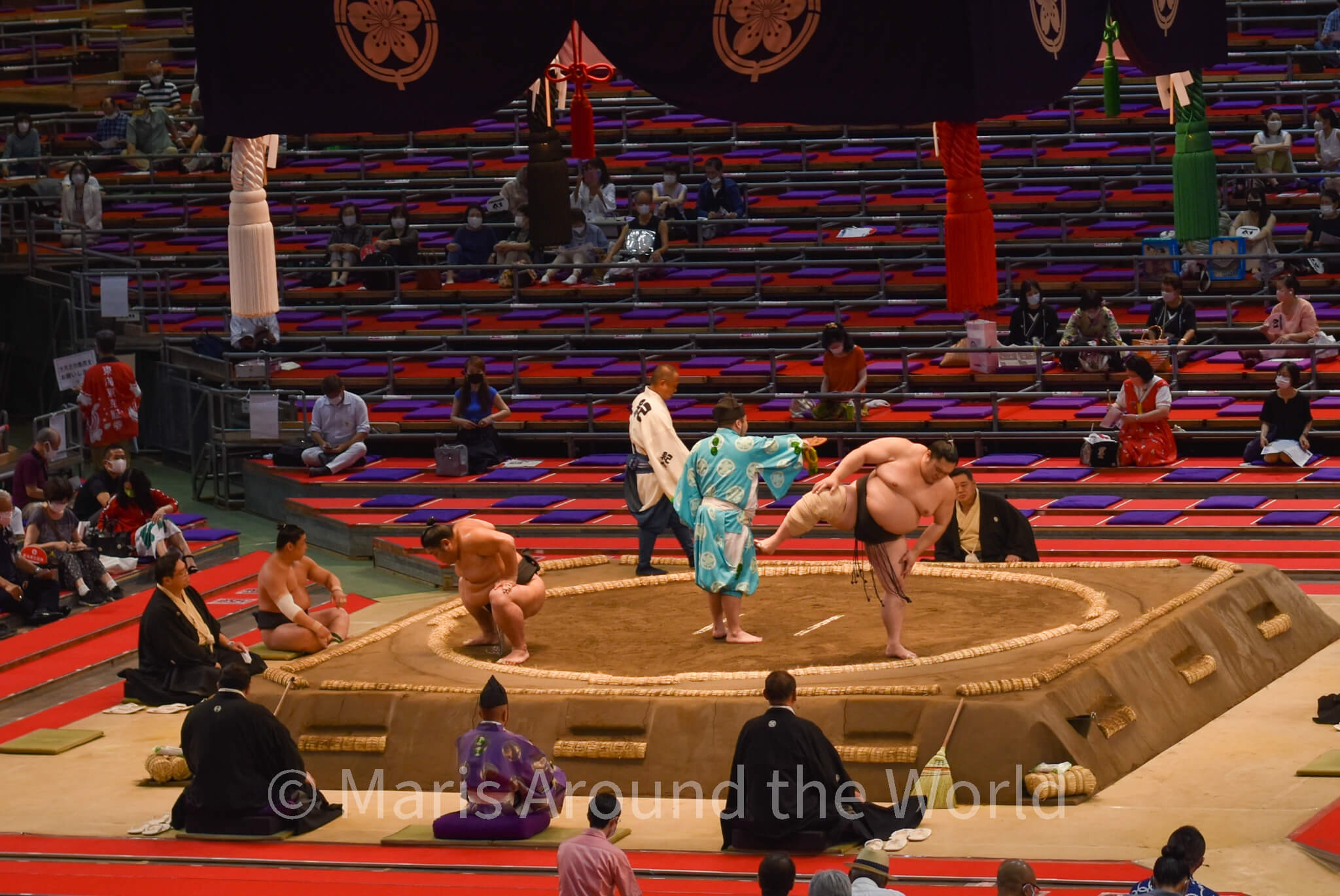 sumo shikio leg stomping ritual